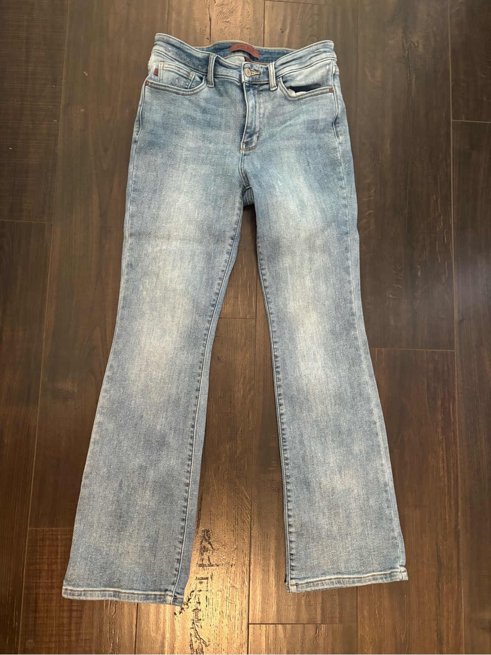 Judy Blue Light Wash Flare Jeans